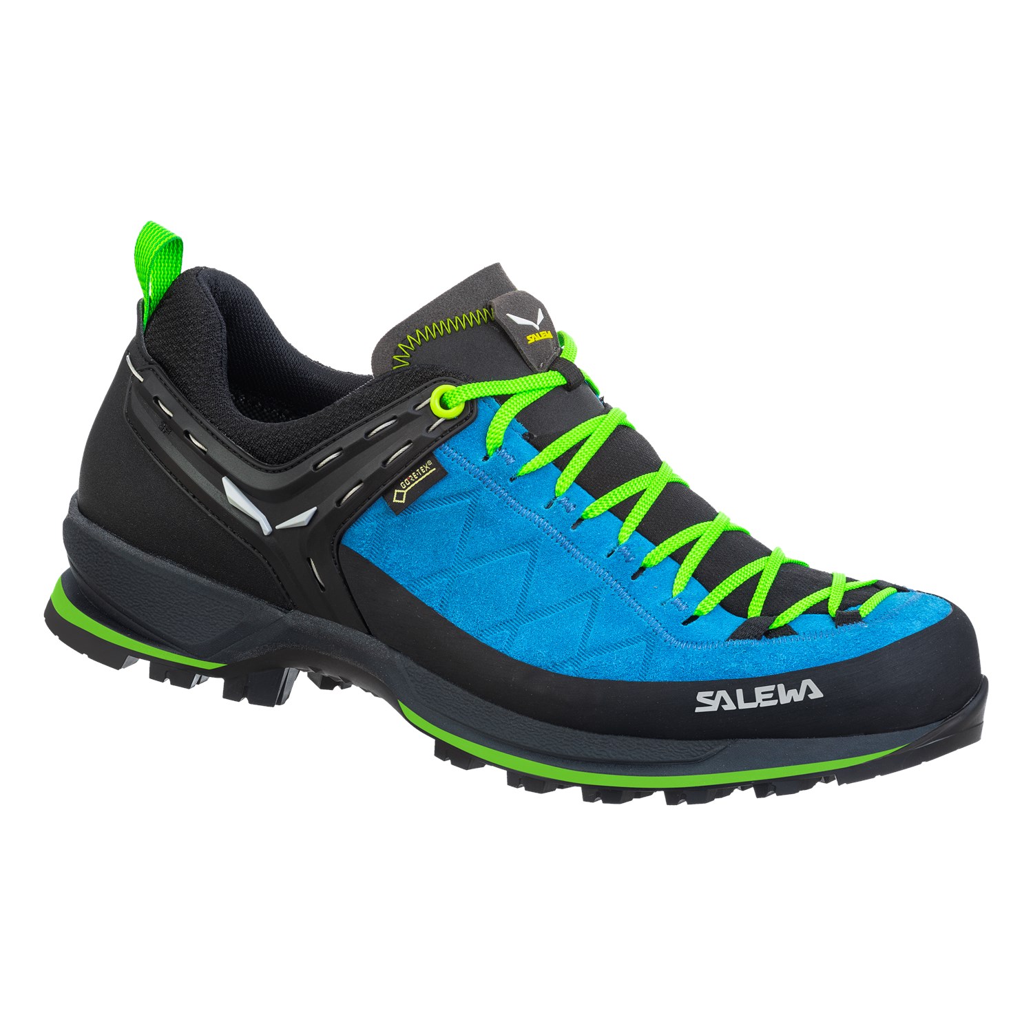 Salewa Mountain Trainer 2 GORE-TEX® Erkek Yürüyüş Ayakkabısı Mavi/Yeşil Türkiye 756138BSZ